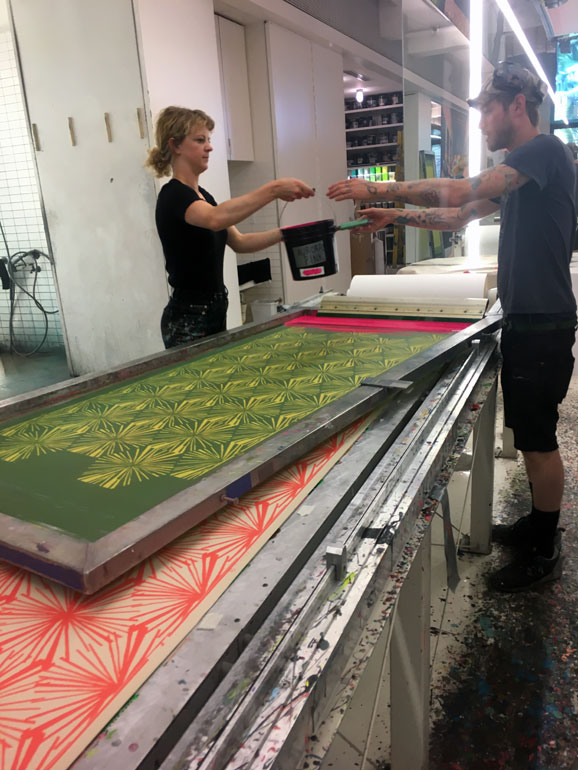 The Fellows visit Flavor Paper.