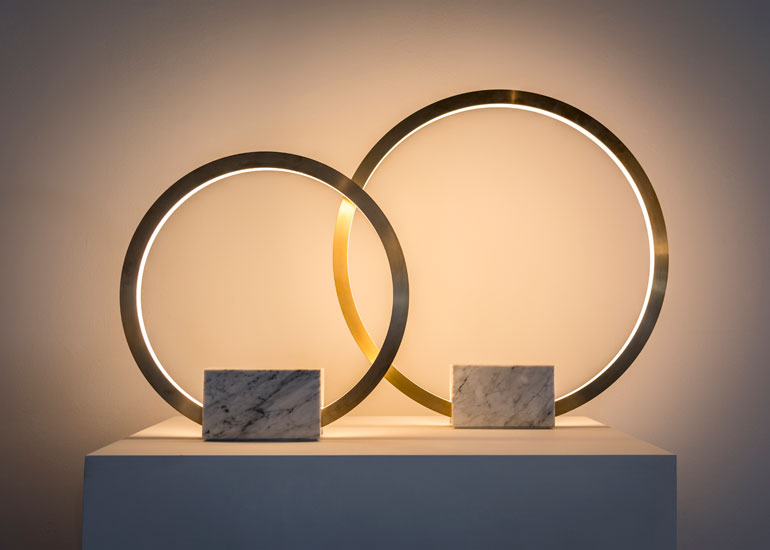 the new gallery debuts in l a with a lighting collection by