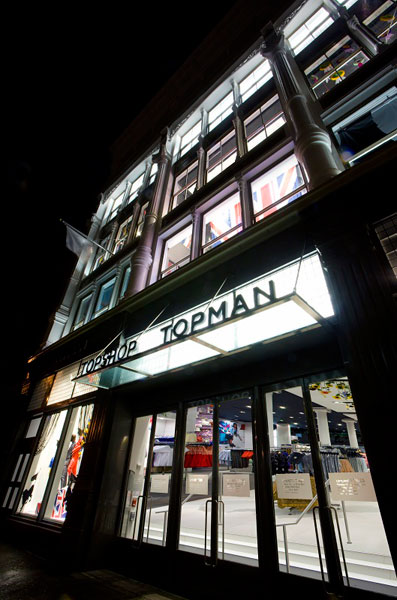 VOA Expands TopShop TopMan Flagship NYC