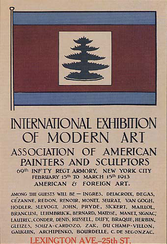 Armory Show Poster Armory Show PosterArmory Show Poster: via Wikimedia Commons.