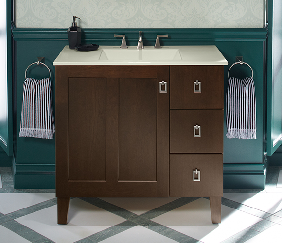 5 Looks From the KOHLER® Tailored Vanity Collection