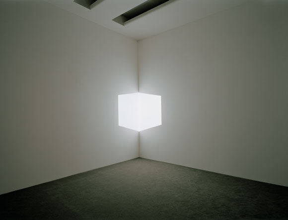Afrum1 James Turrell’s Afrum I (White), 1967, Projected light, courtesy of Solomon R. Guggenheim Museum, New York, Panza Collection, Gift 92.4175. Photography by David Heald.